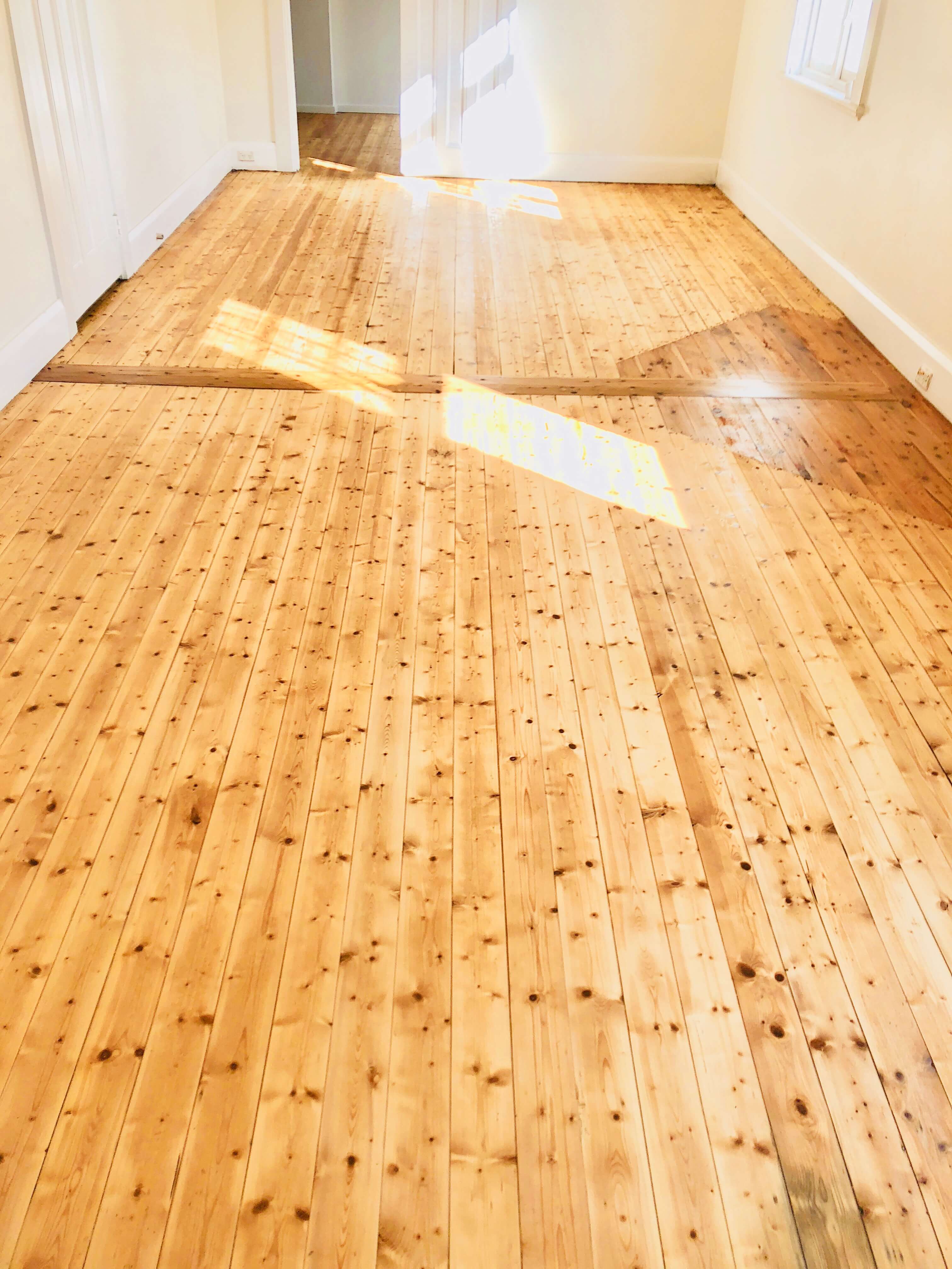 Cypress Pine Floor Restoration Manly City Beach Timber Flooring